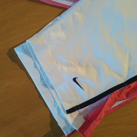 Vintage Nike Striped Wind Pants Joggers Trainers Capri - Picture 2 of 10